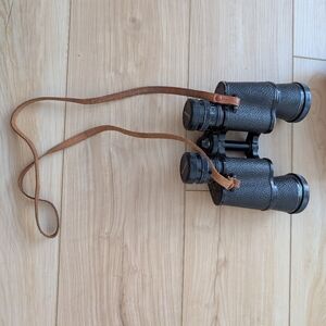 Halco 7x35 Black Binoculars with Strap